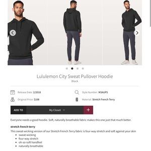 Lululemon hoodie - Men